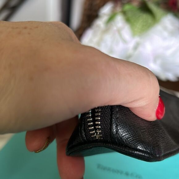 Tiffany & Co Pencil case black and blue NWOT - Picture 4 of 13